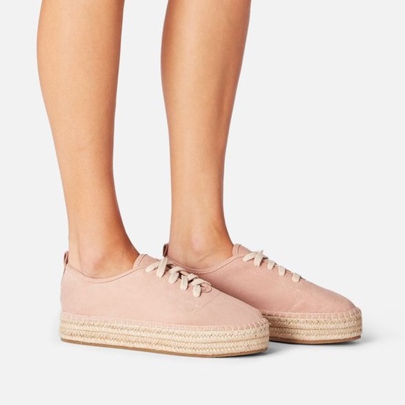JustFab Shoes - Set Sail Espadrille Sneaker Blush